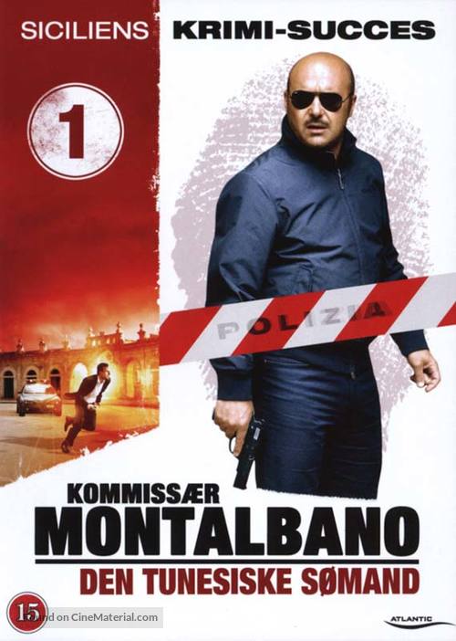 &quot;Il commissario Montalbano&quot; - Danish DVD movie cover