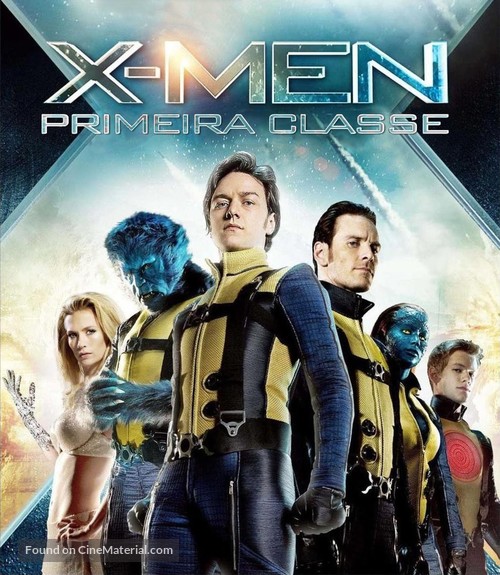 X-Men: First Class - Brazilian Movie Cover