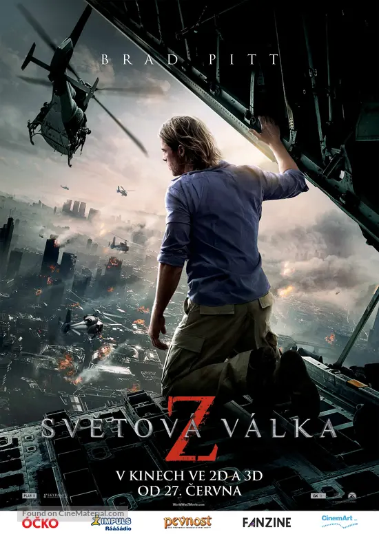 World War Z - Czech Movie Poster