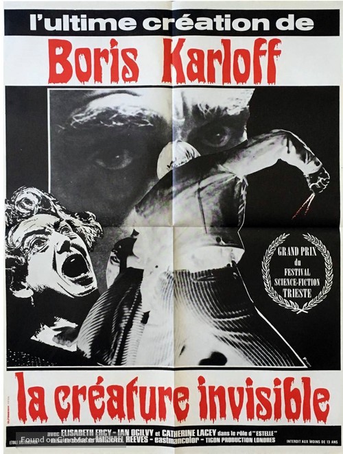 The Sorcerers - French Movie Poster
