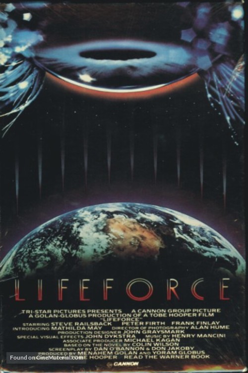 Lifeforce - Movie Cover
