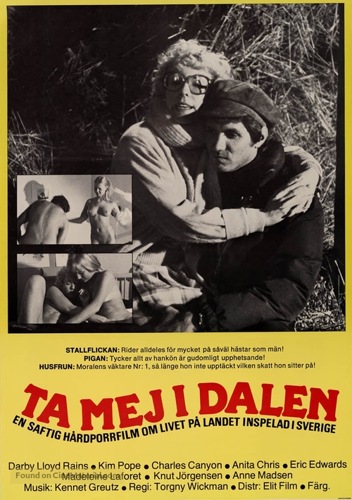 Ta mej i dalen - Swedish Movie Poster