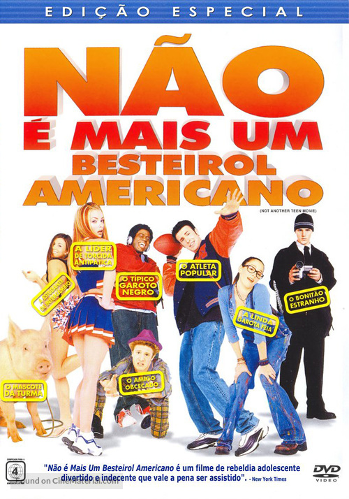 Not Another Teen Movie - Portuguese Movie Cover