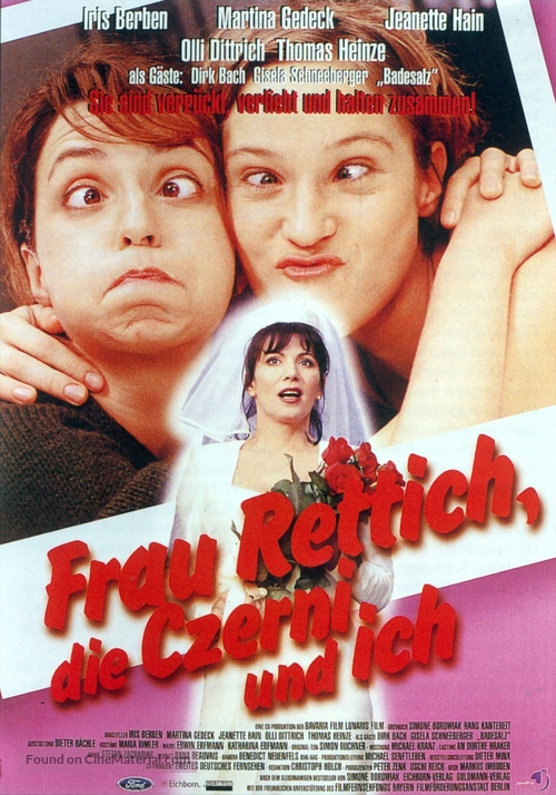 Frau Rettich, die Czerni und ich - German poster