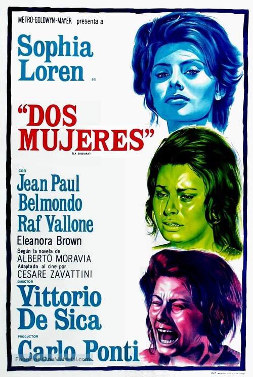 La ciociara - Argentinian Movie Poster