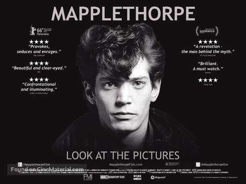 Mapplethorpe: Look at the Pictures - British Movie Poster