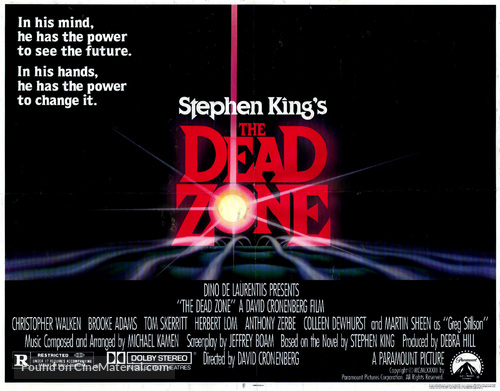 The Dead Zone - Movie Poster