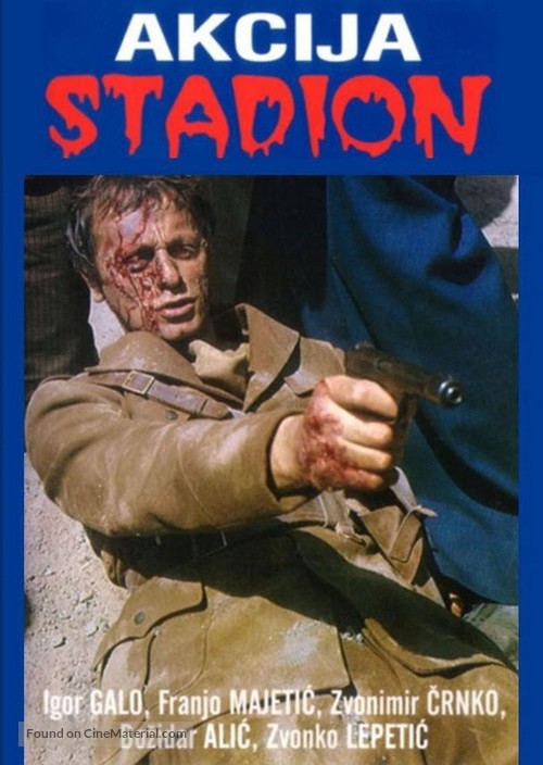 Akcija Stadion - Yugoslav Movie Poster