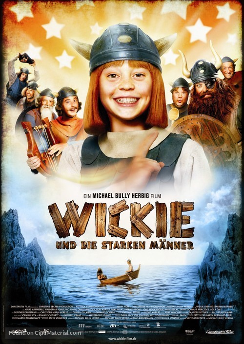 Wickie und die starken M&auml;nner - German Movie Poster