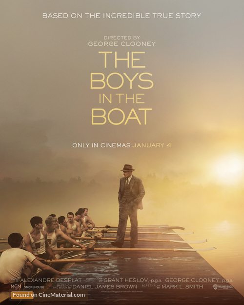 The Boys in the Boat - New Zealand Movie Poster