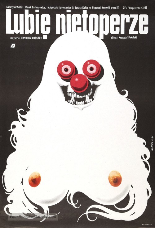 Lubie nietoperze - Polish Movie Poster