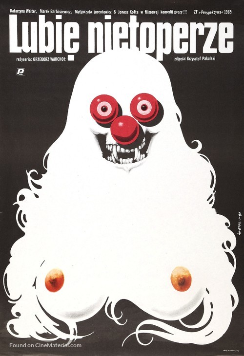 Lubie nietoperze - Polish Movie Poster