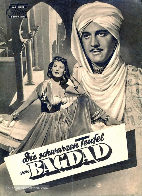 Bagdad - German poster