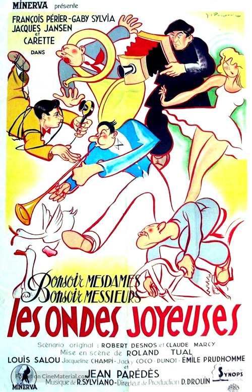 Bonsoir mesdames, bonsoir messieurs - French Movie Poster