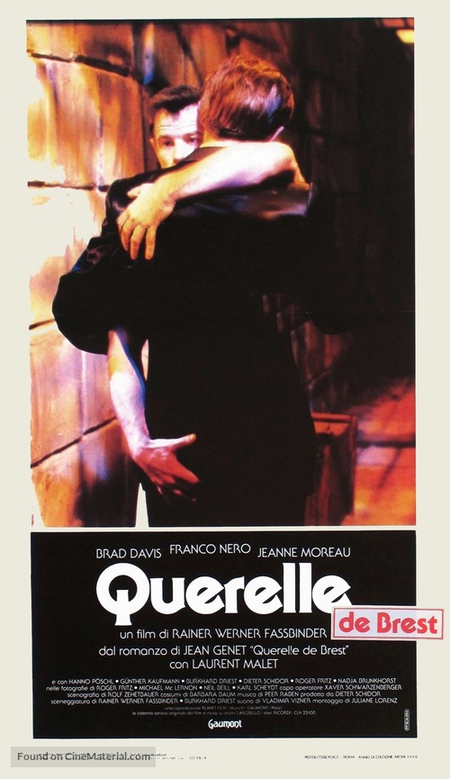 Querelle - Italian Movie Poster