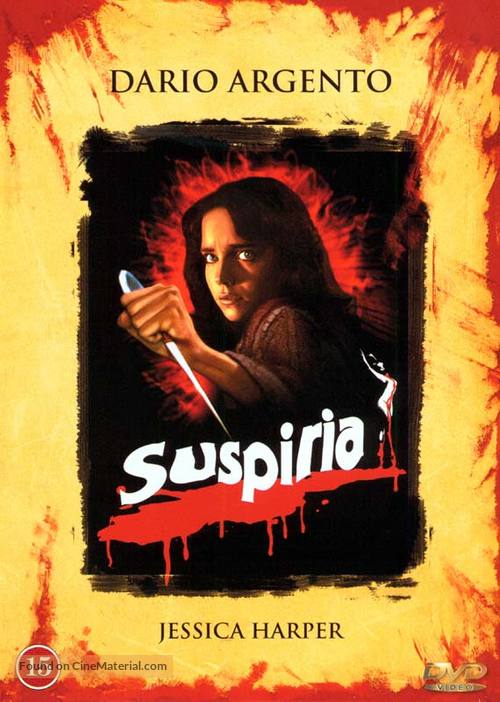 Suspiria - Danish DVD movie cover