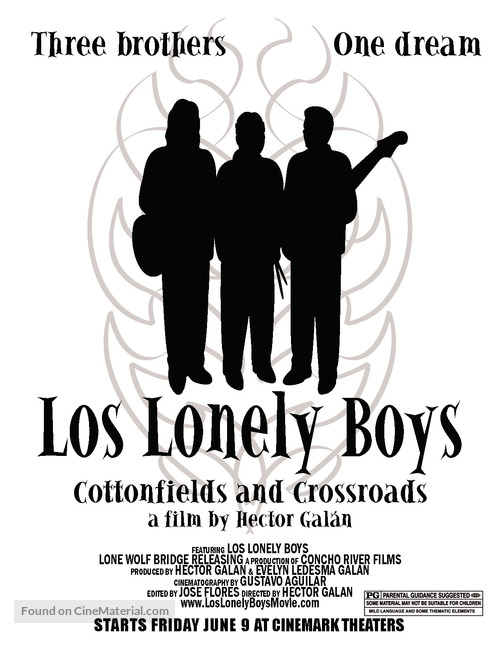 Los Lonely Boys: Cottonfields and Crossroads - Movie Poster