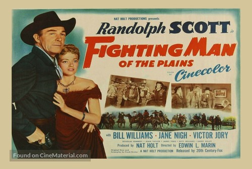 Fighting Man of the Plains - Movie Poster