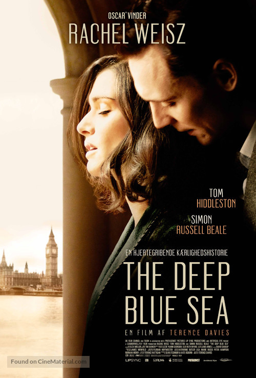 The Deep Blue Sea - Danish Movie Poster