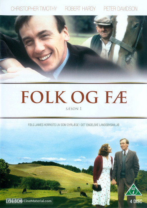 &quot;All Creatures Great and Small&quot; - Danish DVD movie cover