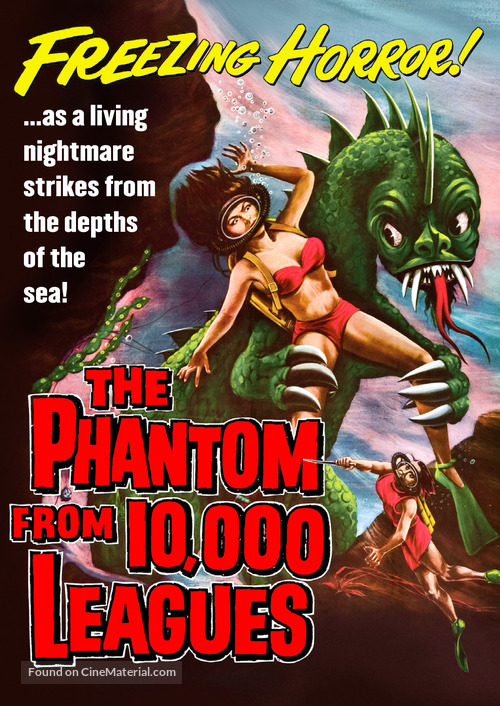 The Phantom from 10,000 Leagues - DVD movie cover