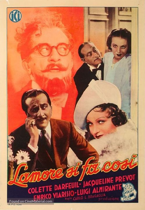 L&#039;amore si fa cos&igrave; - Italian Movie Poster