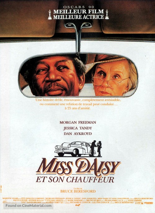 Driving Miss Daisy - French Movie Poster