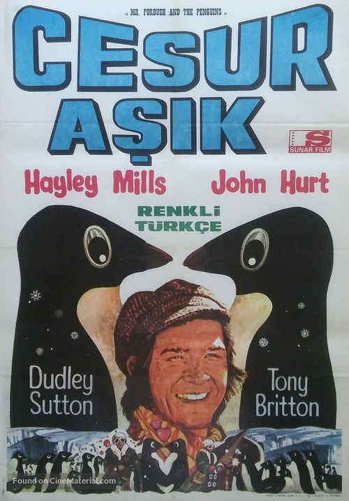 Mr. Forbush and the Penguins - Turkish Movie Poster