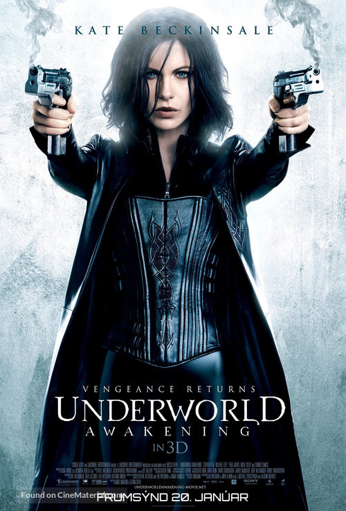 Underworld: Awakening - Icelandic Movie Poster