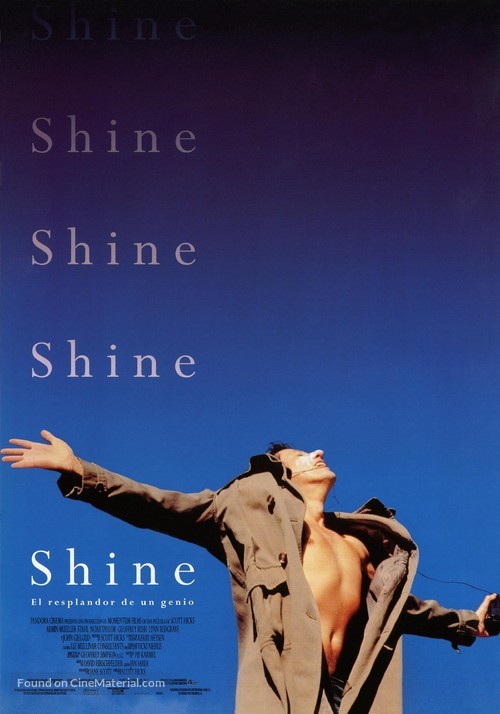 Shine - Spanish Movie Poster
