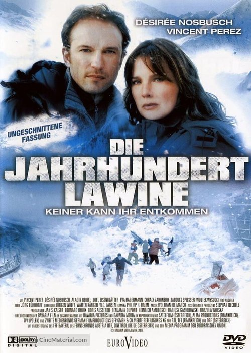 Die Jahrhundertlawine - Austrian DVD movie cover