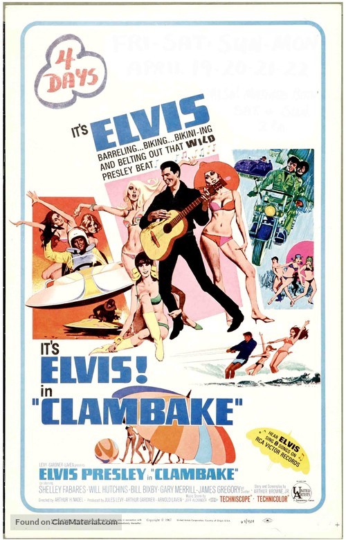 Clambake - Movie Poster
