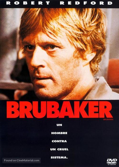 Brubaker - Spanish DVD movie cover