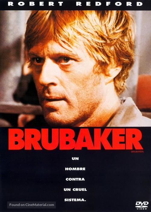 Brubaker - Spanish DVD movie cover