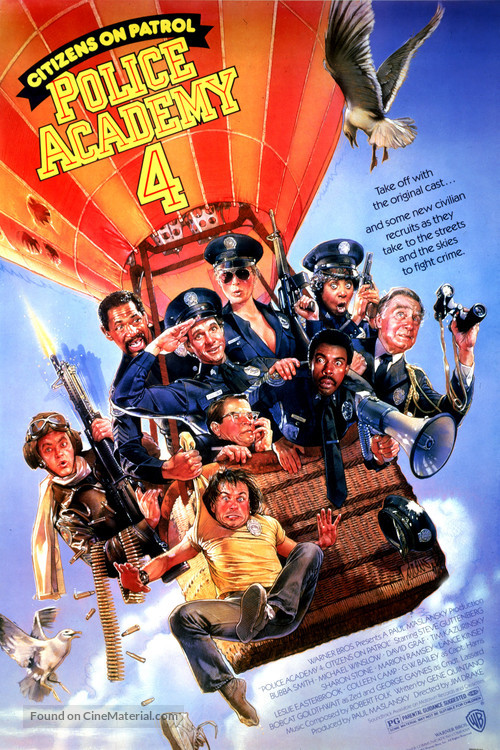Police Academy 4: Citizens on Patrol - Movie Poster