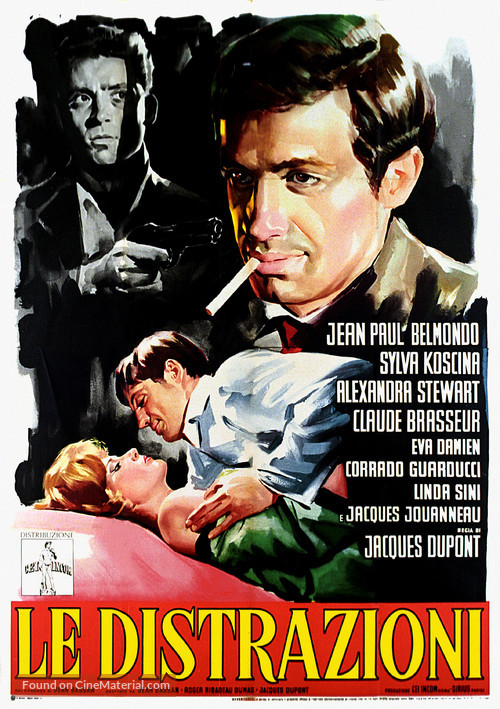 Distractions, Les - Italian Movie Poster