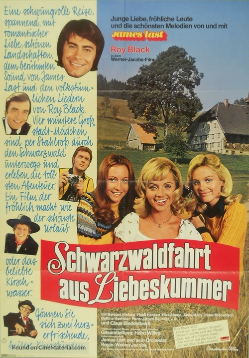 Schwarzwaldfahrt aus Liebeskummer - German Movie Poster