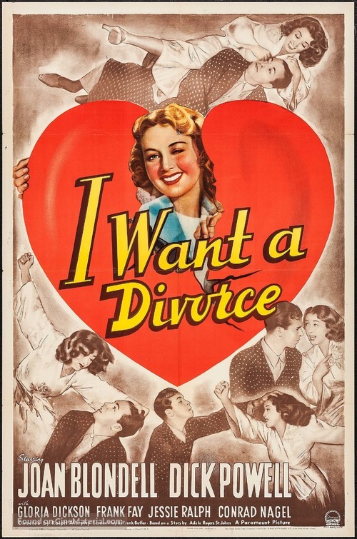 I Want a Divorce - Movie Poster