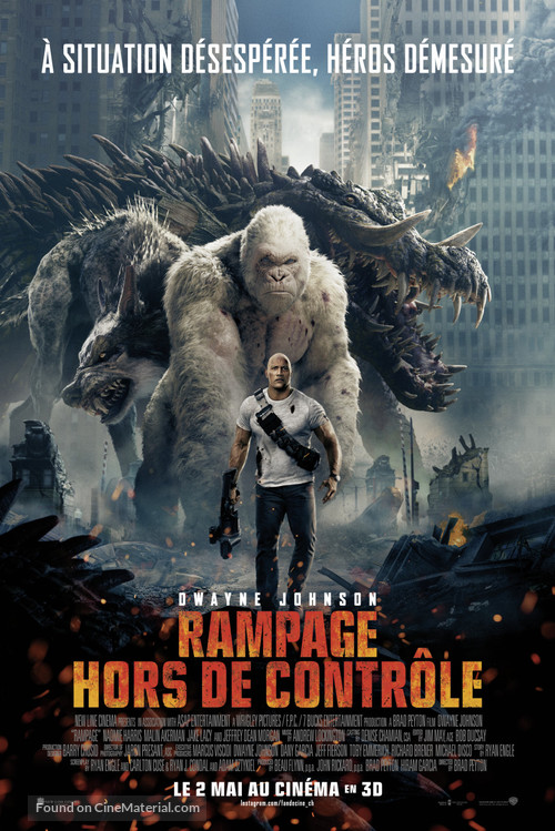 Rampage - Swiss Movie Poster