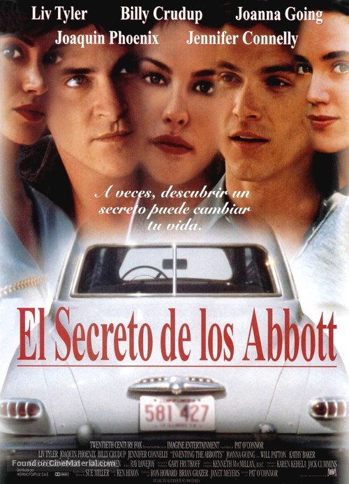 Inventing the Abbotts - Spanish Movie Poster