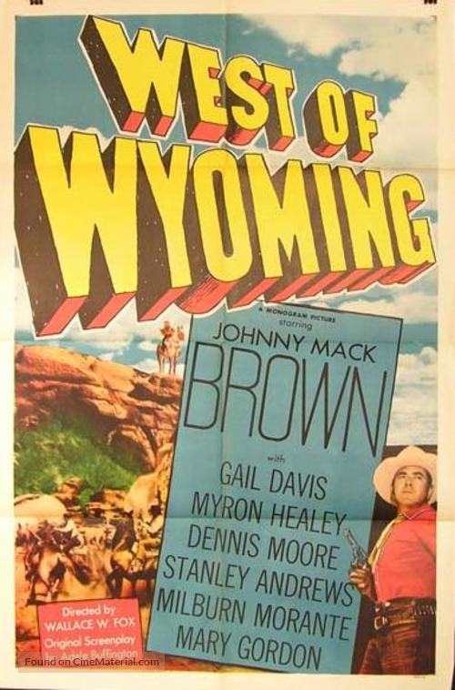 West of Wyoming - Movie Poster