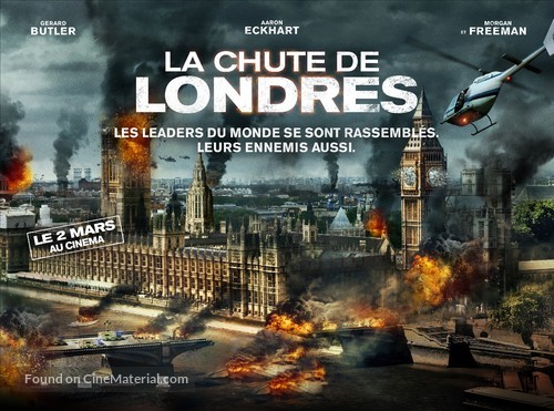 London Has Fallen - French Movie Poster