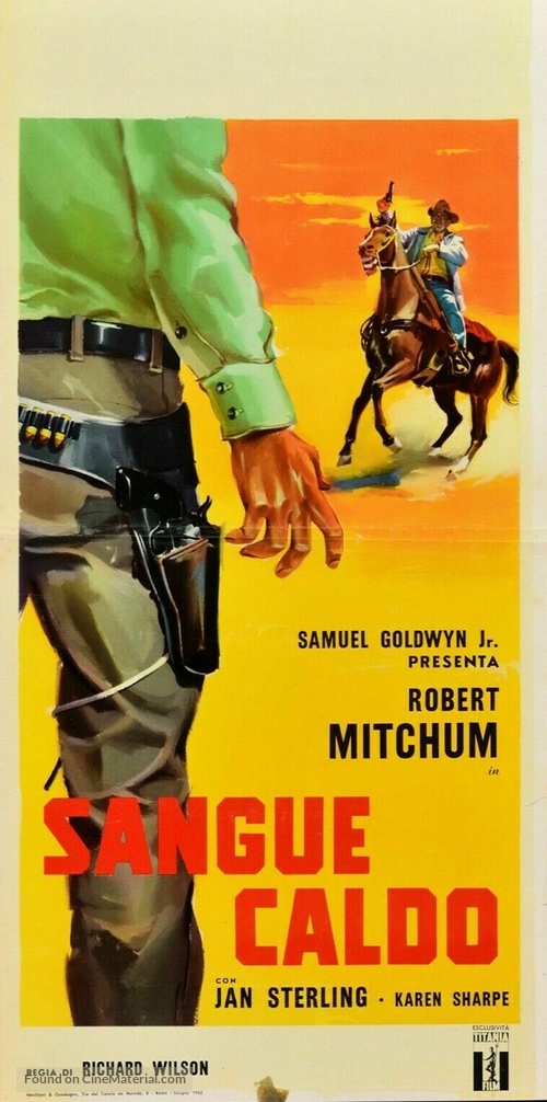 Man with the Gun - Italian Movie Poster