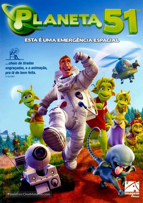 Planet 51 - Brazilian Movie Cover