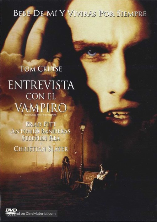 Interview With The Vampire - Mexican DVD movie cover