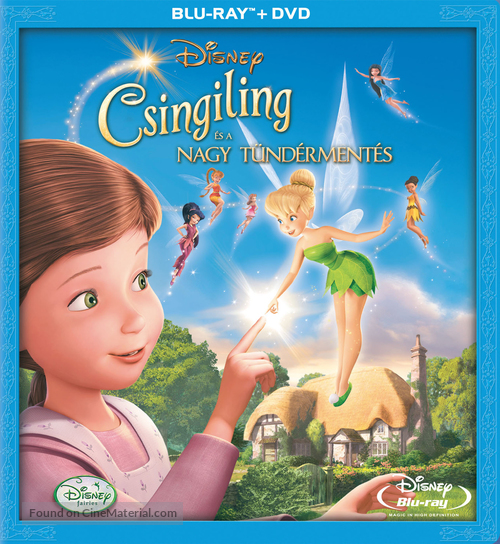 Tinker Bell and the Great Fairy Rescue - Hungarian Movie Cover