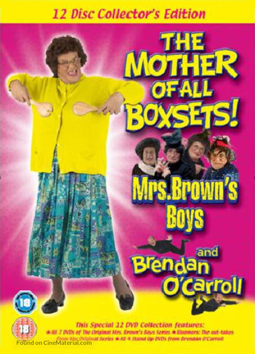 &quot;Mrs Brown&#039;s Boys: The Original Series&quot; - British DVD movie cover