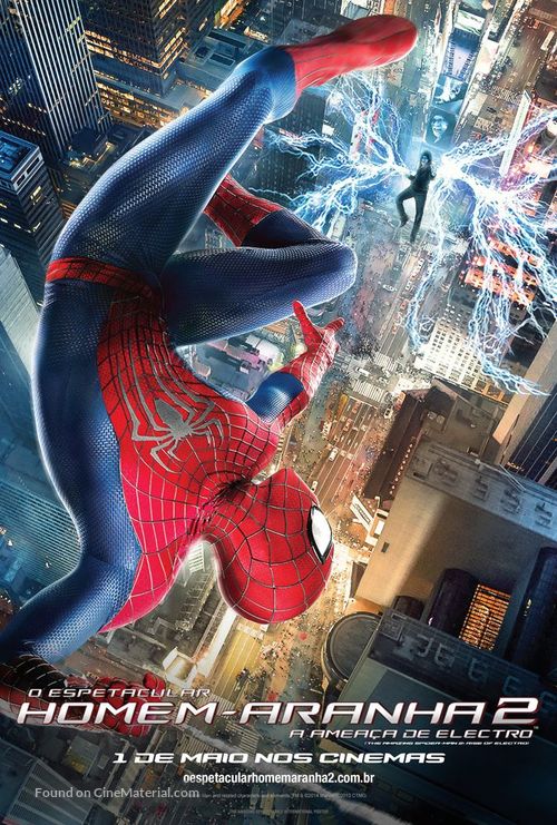 The Amazing Spider-Man 2 - Brazilian Movie Poster