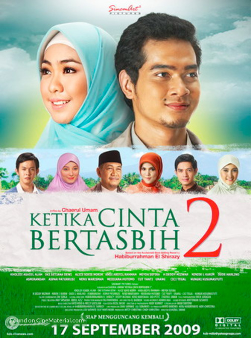 Ketika cinta bertasbih 2 - Indonesian Movie Poster