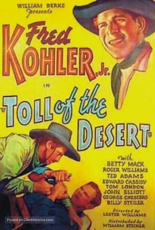 Toll of the Desert - Movie Poster